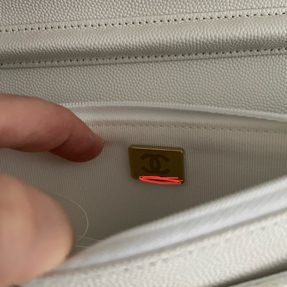 Chanel Classic Wallet On Chain. - Picture 8 of 8